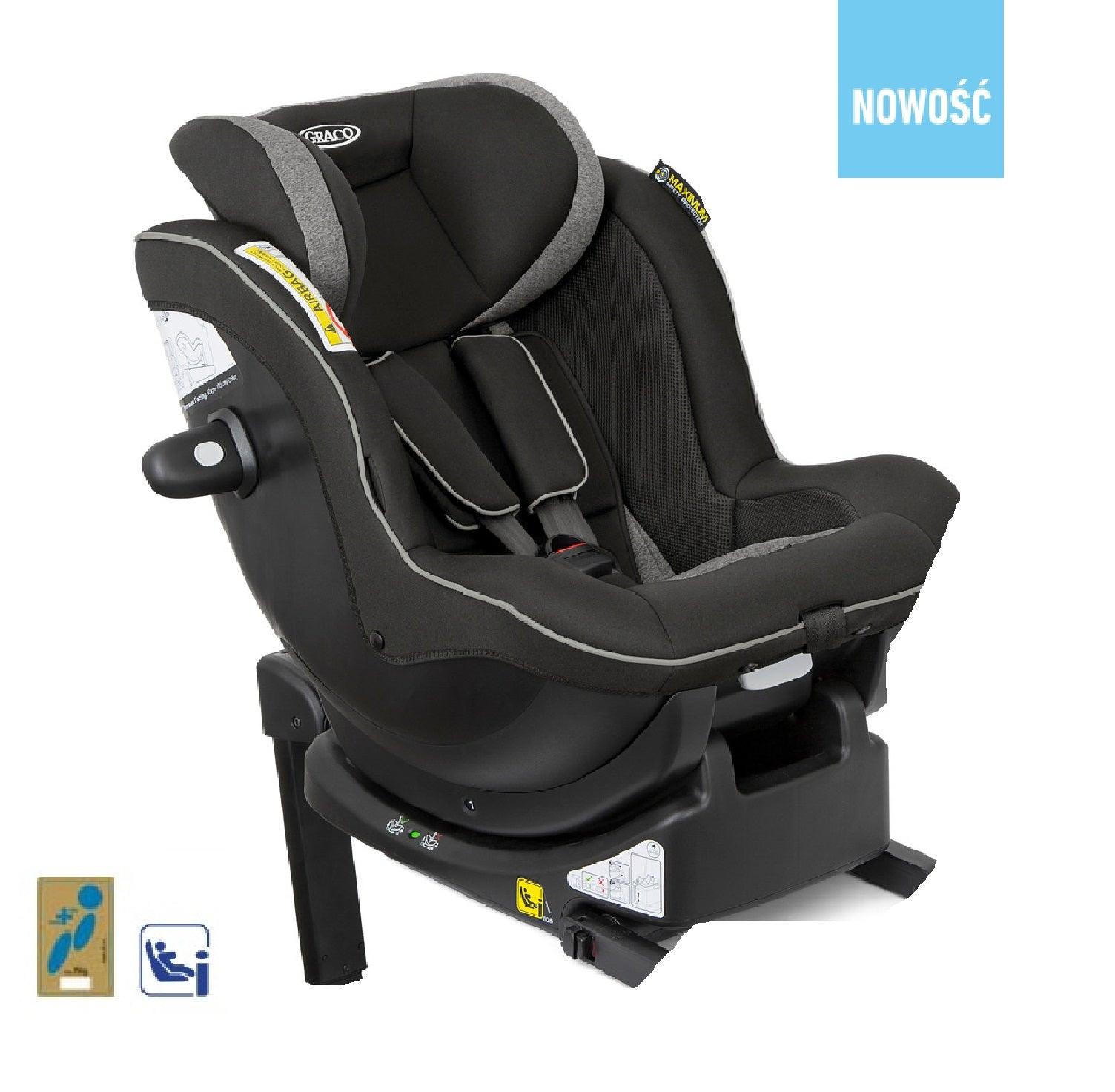 Fotelik samochodowy Ascent 0-19 kg - bezpieczeństwo i wygoda dla Twojego  dziecka