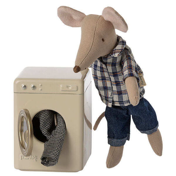 Maileg: Miniatűr mosás mashine egerek számára