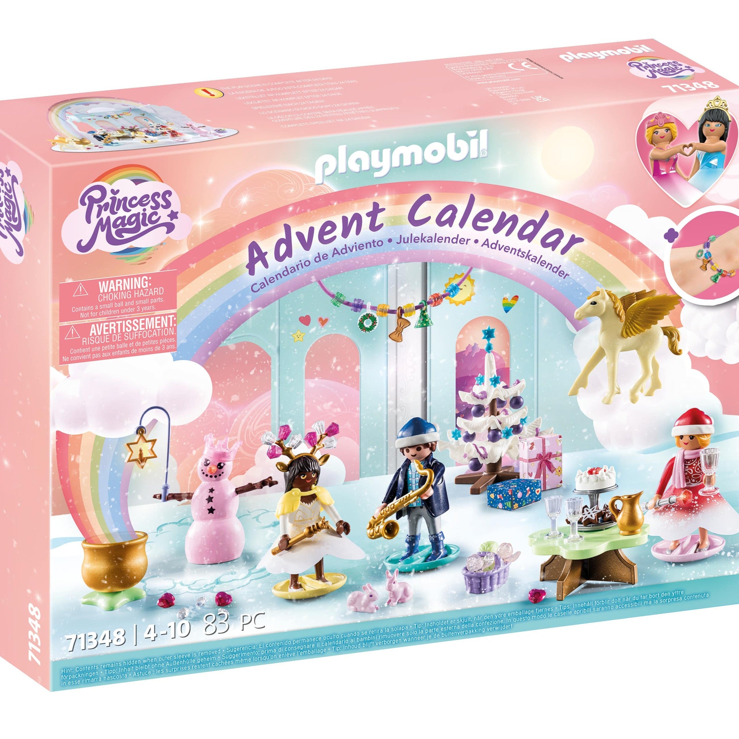 Playmobil: calendario dell'Avvento Natale sotto il Rainbow Christmas