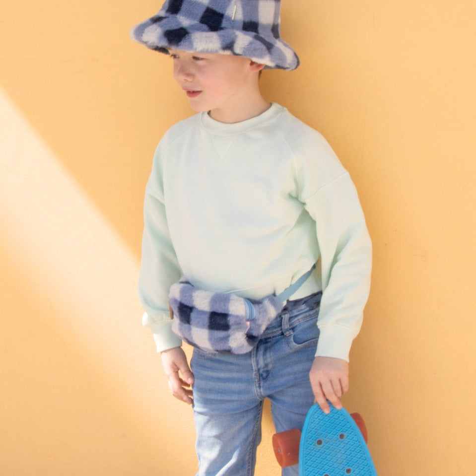 „Rockahula Kids“: vaikų inkstų pūlinga patikrinta „Bum Bag Blue“ mėlyna spalva