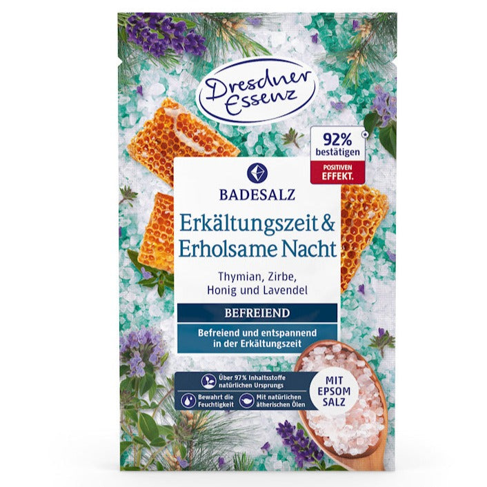Dresdner Essenz: Epsom Salt de bain de sommeil froid et reposant 60 g