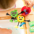 GLO-Kumpels: Charakter und leuchtende sensorische Wasserwürfel Licht-up-sensorisches Spielzeug