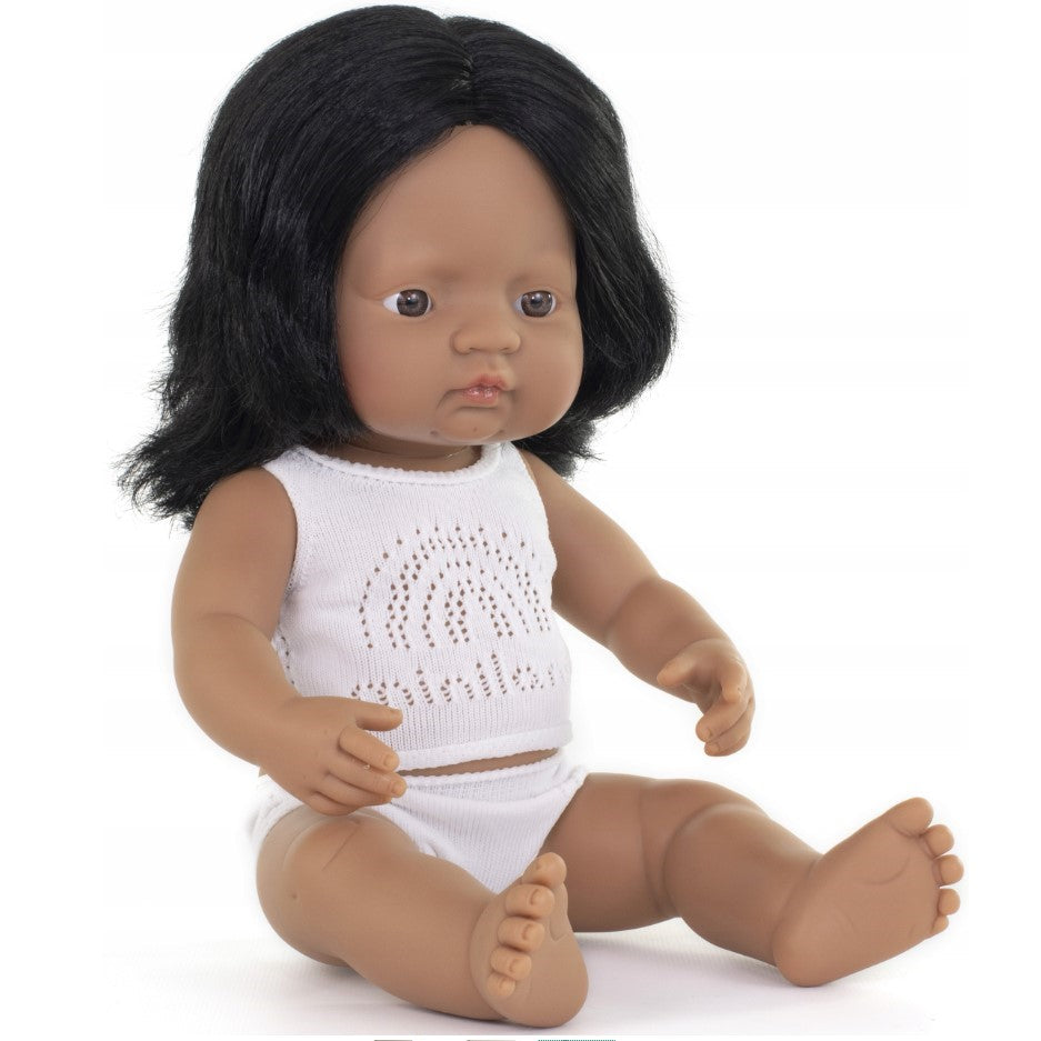 Miniland: Hispanic girl doll 38 cm