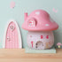 A Little Lovely Company: large lamp with stickers Fairy house