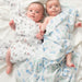 aden+anais: Swaddles Whales & Boats muslin wrap 2 бр.