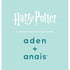 Aden+Anais: scutec de muselină Musy Harry Potter 3 PC -uri.