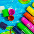 Apli Kids: Color Sticks XXL Castino dipinte 6 colori