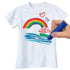 APLI Kids: Color Sticks Textiil Markerid 6 värvi