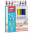 Apli Kids: marcadores de línea de rayas 8 colores