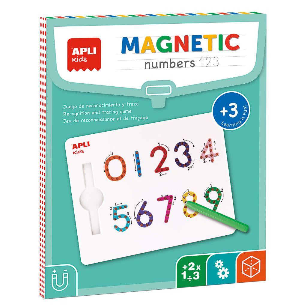 Crianças Apli: números de pranchas de desenho magnéticas 123 números magnéticos