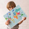 AplI bērni: magnētiskā mīkla pasaules karte