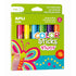 Apli Kids: Barvne palice fluor neonskih barv 6 barv