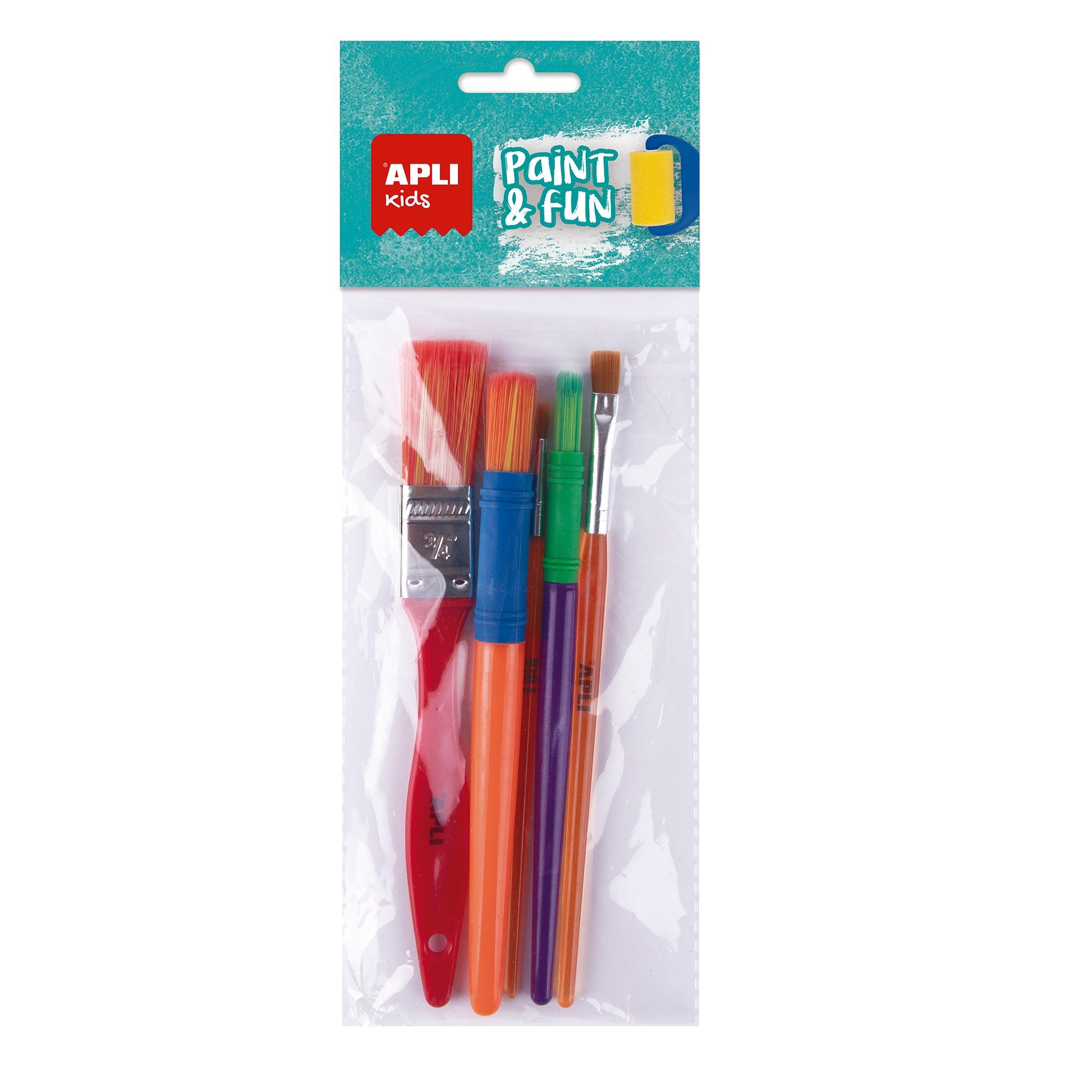 Apli Kids: set of brushes 5 pcs.