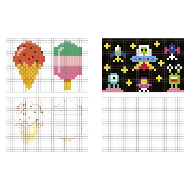 AUZOU: página de coloração de pixels coloridos