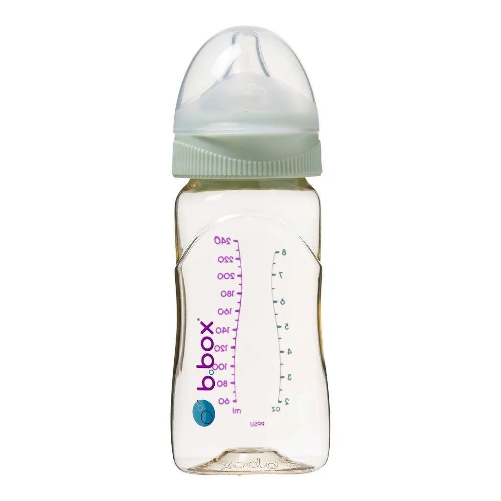B.Box: Steklenišče za hranjenje dojenčkov s teatom 240ml