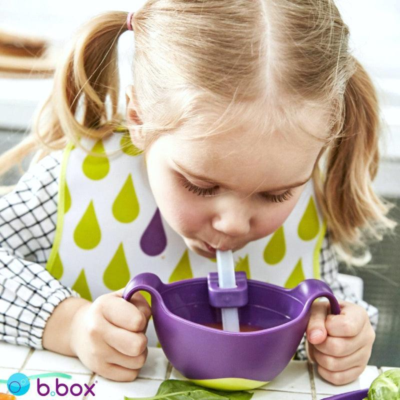 b.box: 3-in-1 Bowl + Straw non-drip cup - Kidealo