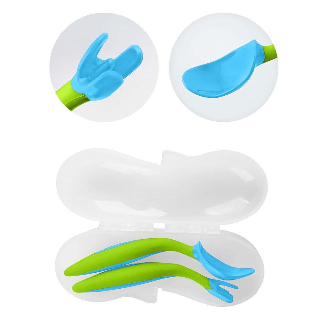 b.box: First Toddler Cutlery Set for learning to eat - Kidealo