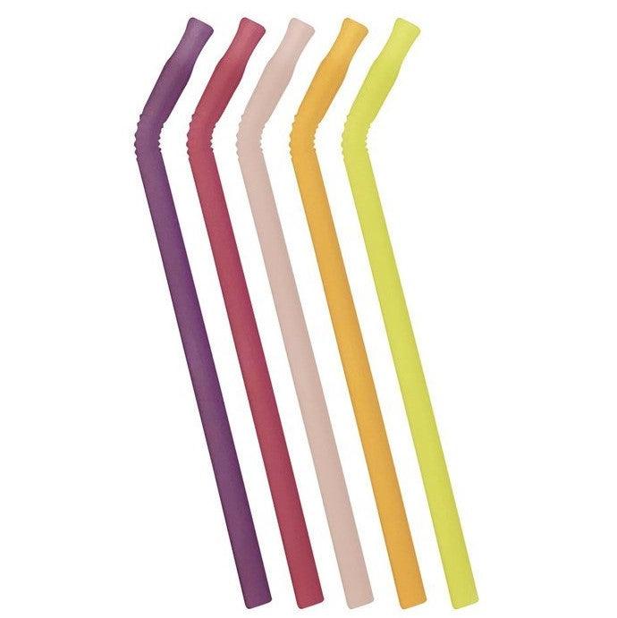 b.box: reusable silicone straws 5 pcs.