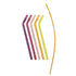 b.box: reusable silicone straws 5 pcs.