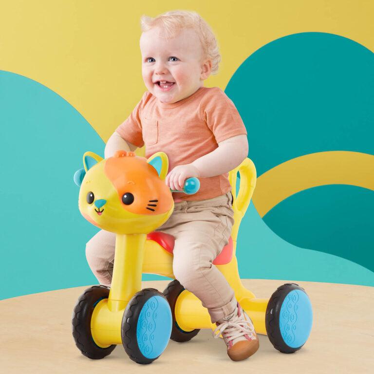 B.Toys: four-wheeled cat Riding Buddy - Cat ride-on
