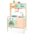 B.Toys: bucătărie din lemn cu accesorii mini bucătărie bucătară