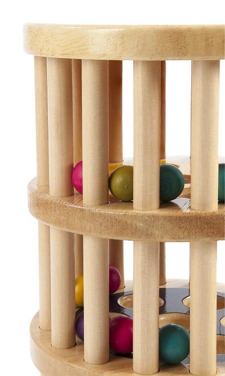 B.Toys: Rain Rush wooden ball mill - Kidealo