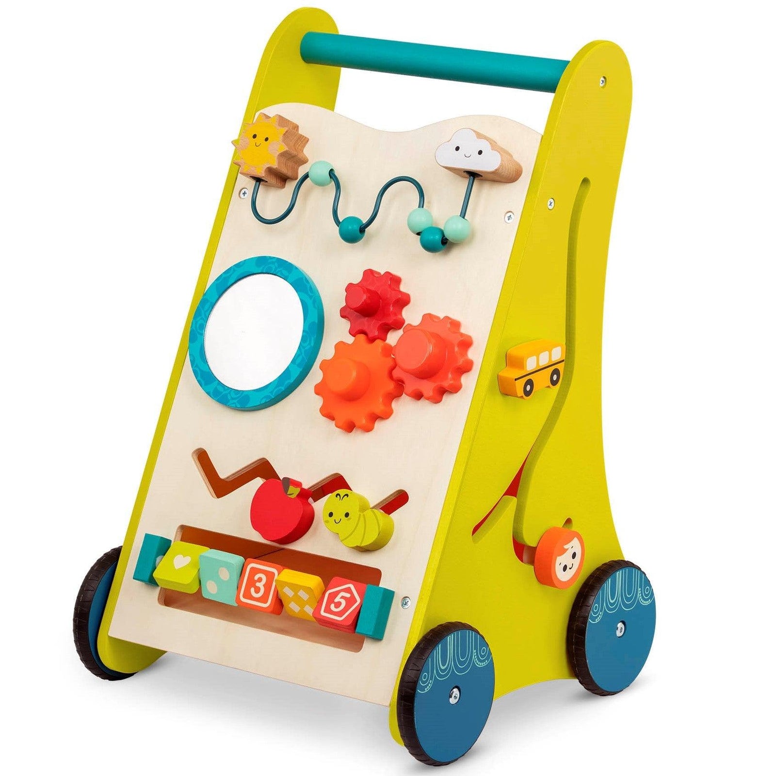 B.Toys: Walk'n'Learn wooden pusher