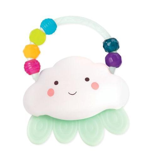 B.Toys: Glowing Cloud Rain-Glow Squeeze Teether - Kidealo