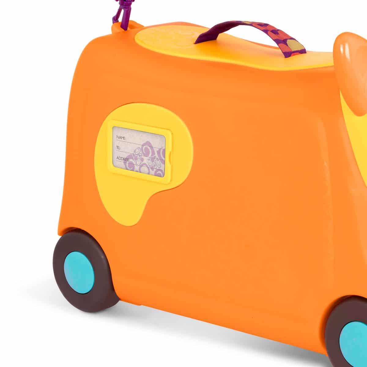 B.Toys: GoGo Ride On Land of B cat suitcase rider.