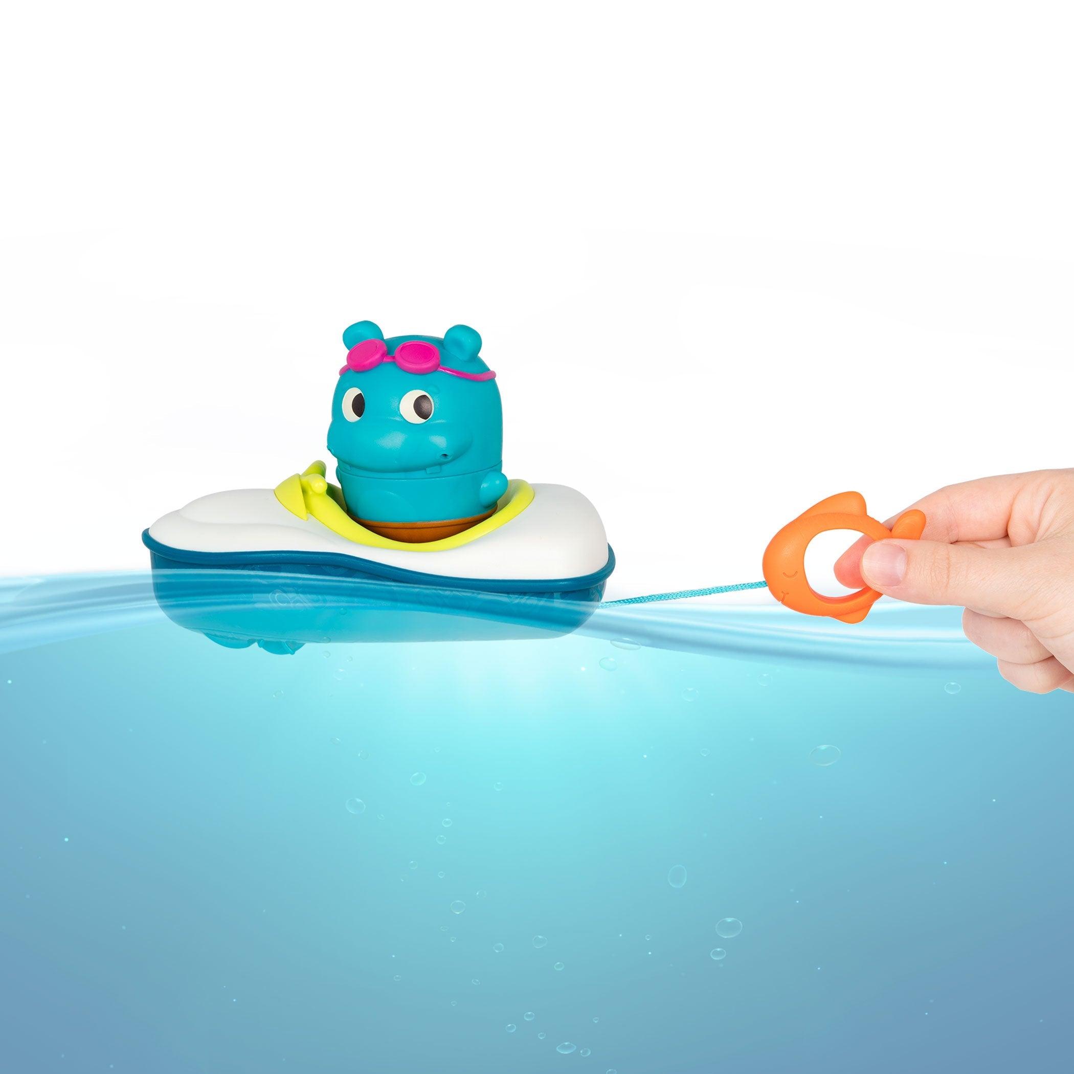 B.Toys: Pull and Go Boat Powered Rider