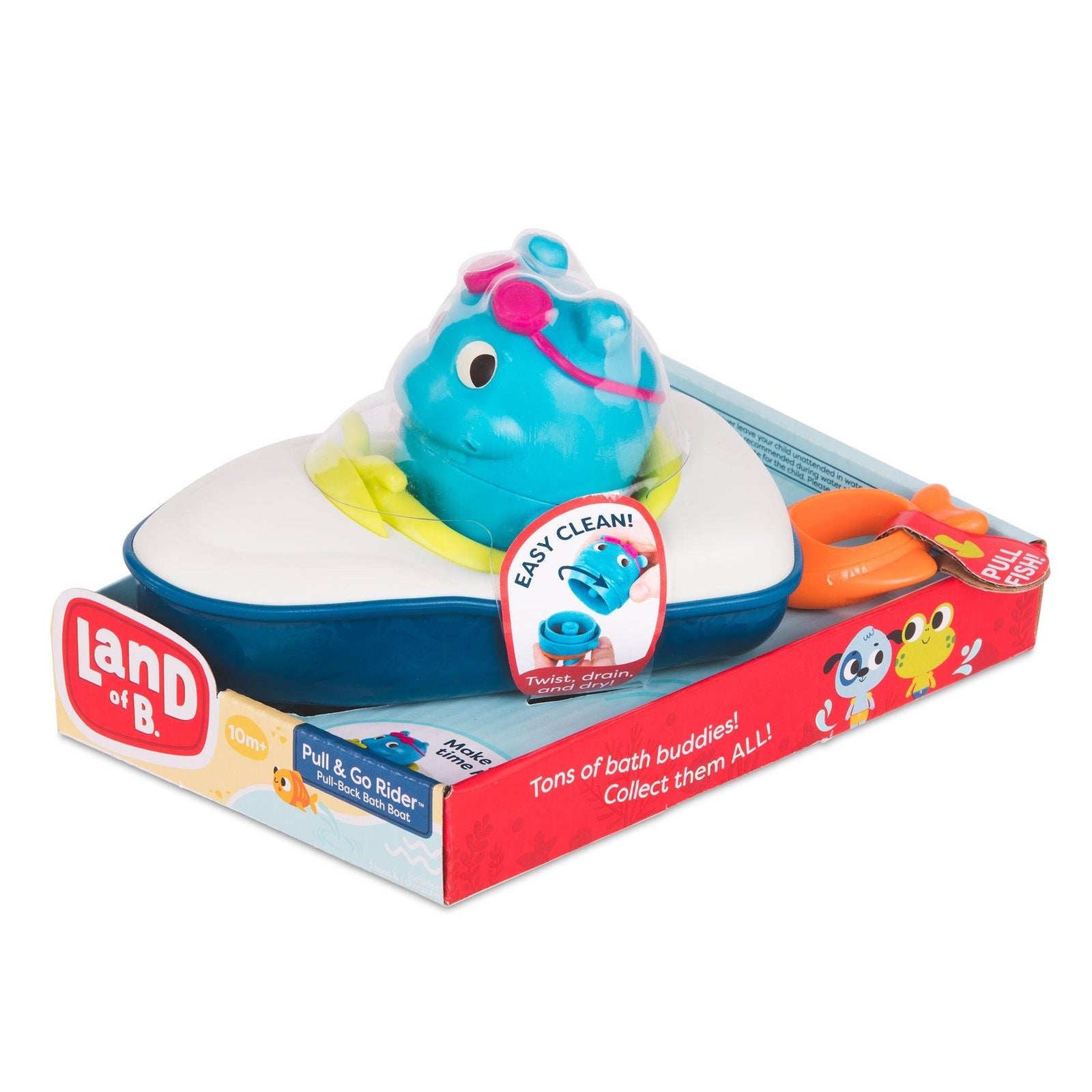 B.Toys: Pull & Go Rider powered boat