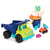 B.Toys: giant dump truck + bucket with sand accessories Colossal Cruiser & Sand Ahoy