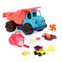 B.Toys: Giant Dump Truck + Bucket s pieskovým doplnkom Kolossal Cruiser & Sand Ahoy