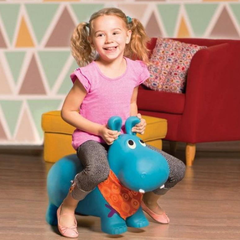 B.Toys: Bouncy Boing hippo jumper! Hankypants - Kidealo