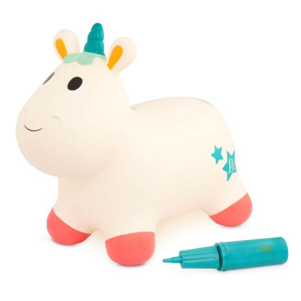 B.Toys: „Pixie Ride-On Unicorn Bouncy Boing“!