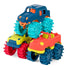 B.toys: Sechs Monster Camionen fir Donnermonster Off-Strooss Spaass