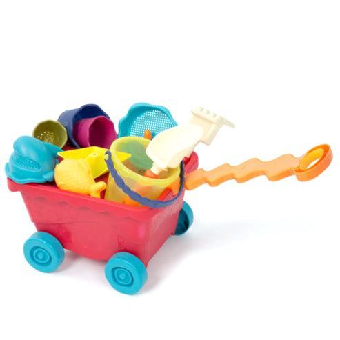 B.Toys: Wavy-Wagon sand accessory cart - Kidealo