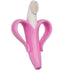 Baby banan: barns tandborste banan rosa