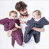 Baby harapások: könnyű csillagú jumpsuit 3-6 m