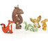 Bajo: figurina in legno della serie di topo Gruffalo