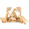 Bajo: wooden dinosaur figurines Bajosaurus