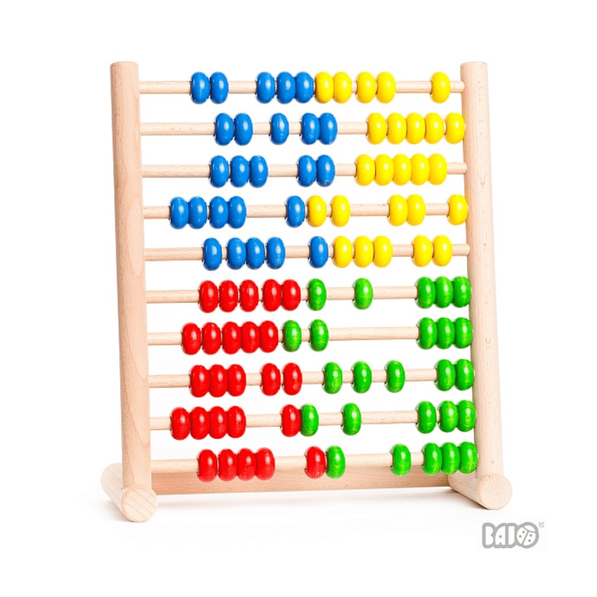 Bajo: Abacus de madera ABACUS 1-100