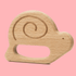 Bajo: wooden teether Snail