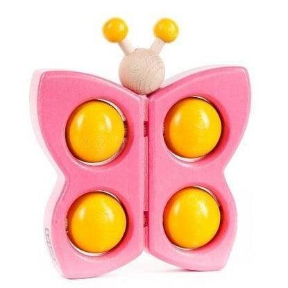 Bajo: wooden colorful Butterfly - Kidealo
