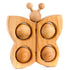 Bajo: wooden natural Butterfly - Kidealo