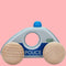 Bajo: wooden police car Police