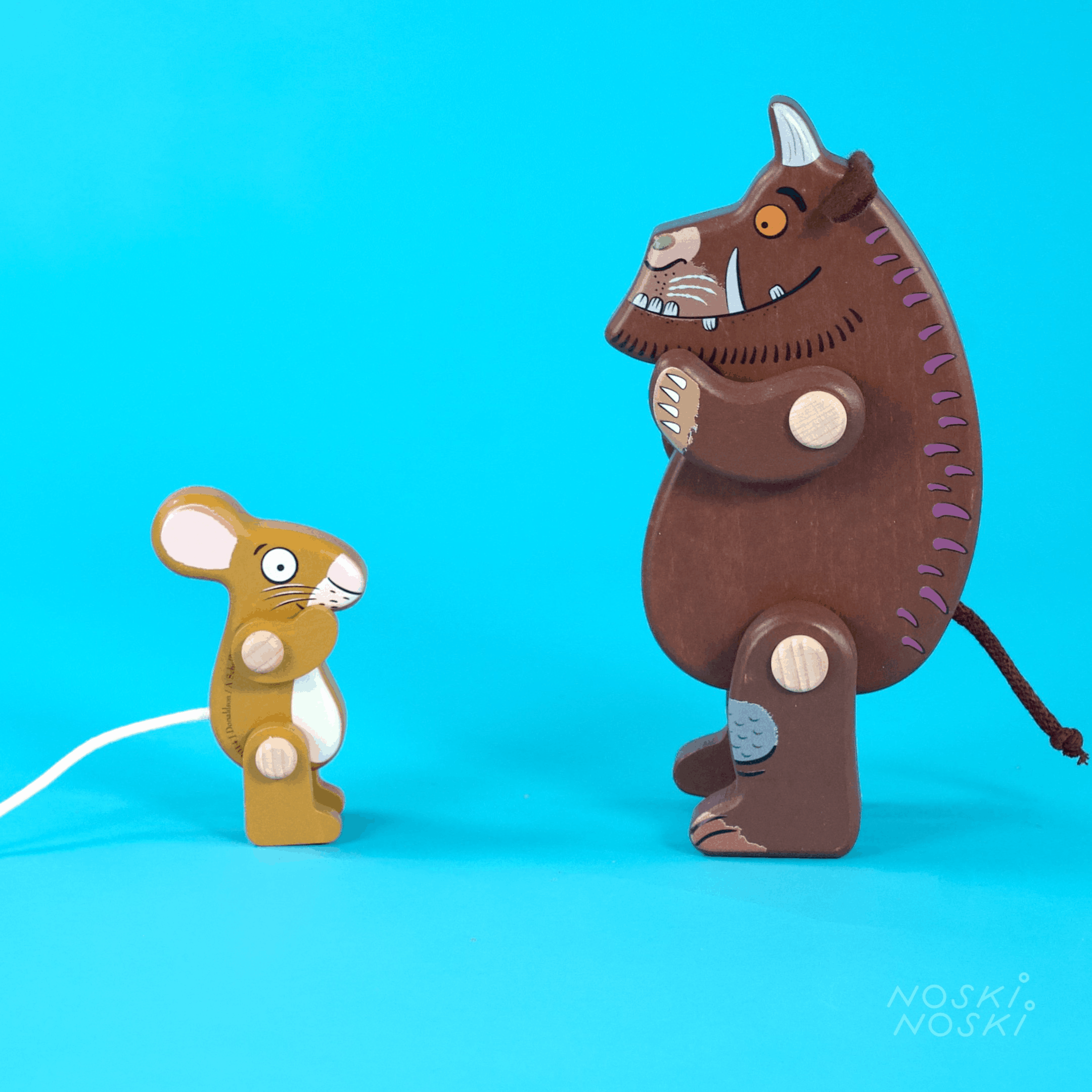 Bajo: Gruffalo and Mouse play figurines - Kidealo