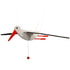 Bajo: Flying wooden Stork
