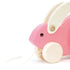 BAJO: juguete Pink Rabbit Pull