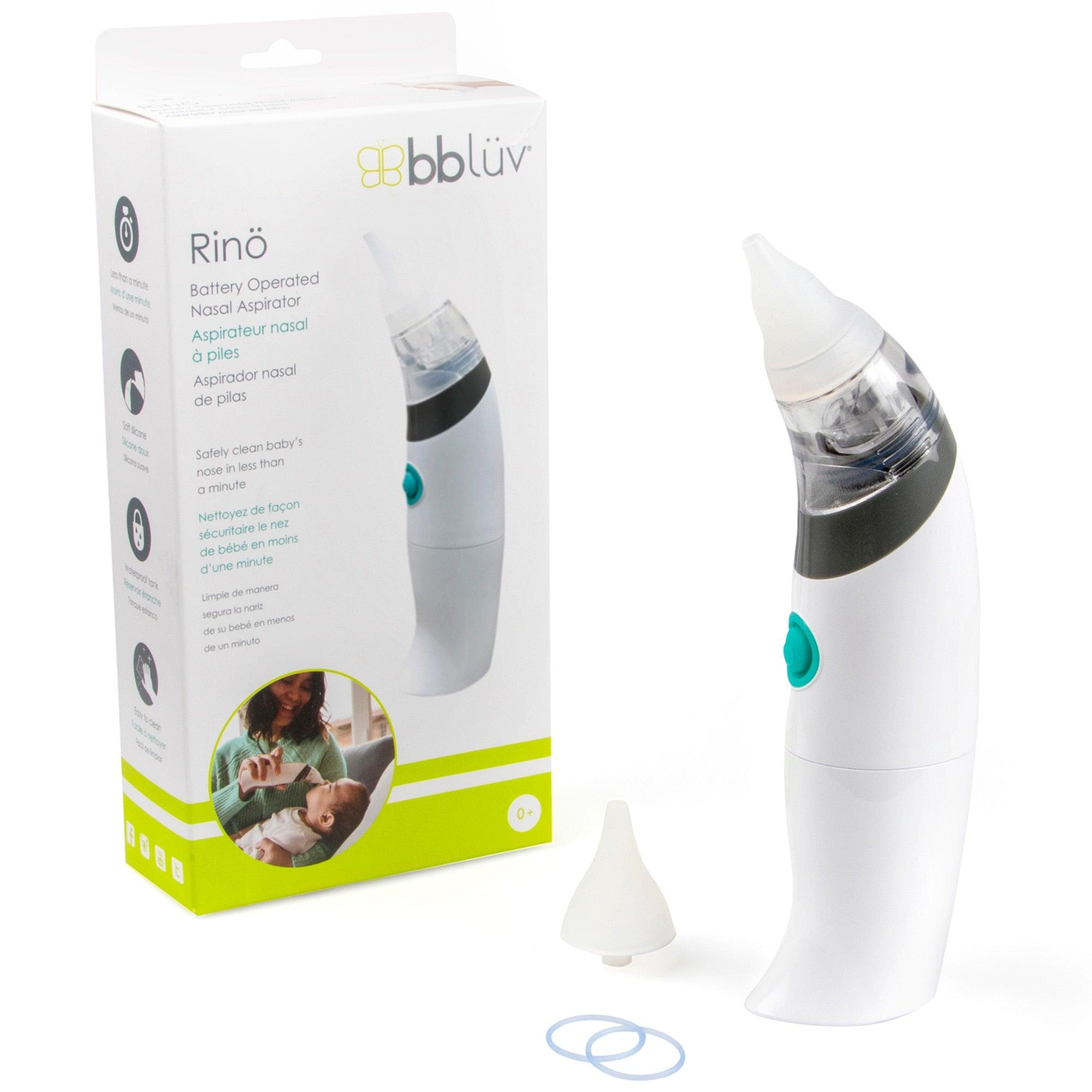 Bblüv: Батериен аспиратор за нос Rinö